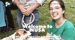 Desktop Screenshot of nusa.org.au