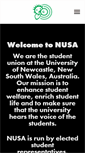 Mobile Screenshot of nusa.org.au